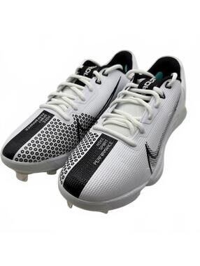 Nike Force Zoom Trout 7 Pro Metal Baseball Cleats White Size 8.5 CQ7224-101